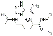 L-n6-(1-iminoethyl) lysine 5-tetrazole amide, dihydrochloride Structure,1322625-19-3Structure