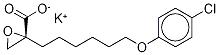 R-(+)-etomoxir carboxylate, potassium salt Structure,132308-39-5Structure