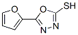 5-Furan-2-yl-[1,3,4]oxadiazole-2-thiol Structure,13239-11-7Structure