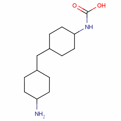 Carbamic acid, [4-[(4-aminocyclohexyl)methyl]cyclohexyl]- Structure,13253-82-2Structure