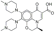 9-Defluoro-9-(4-methyl-1-piperazinyl) levofloxacin Structure,1329833-82-0Structure