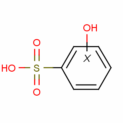 Hydroxybenzenesulfonic acid Structure,1333-39-7Structure