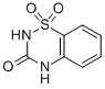 2H-1,2,4-benzothiadiazin-3(4h)-one 1,1-dioxide Structure,13338-00-6Structure