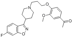 Iloperidone Structure,133454-47-4Structure