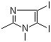 4,5-Diiodo-1,2-dimethylimidazole Structure,13369-82-9Structure