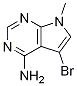 5-Bromo-7-methyl-7h-pyrrolo[2,3-d]pyrimidin-4-amine Structure,1337532-51-0Structure