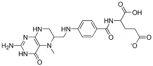 5-METHYL TETRAHYDROFOLATE Structure,134-35-0Structure