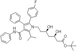 Atorvastatin tert-butyl ester Structure,134395-00-9Structure