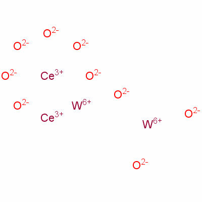 Cerium(iii) tungstate Structure,13454-74-5Structure