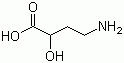 2-Hydroxy-4-amino butanoic acid Structure,13477-53-7Structure