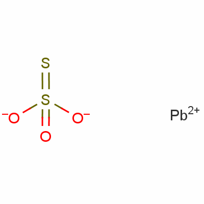 硫代硫酸鉛結(jié)構(gòu)式_13478-50-7結(jié)構(gòu)式