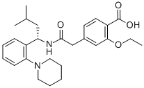 Repaglinide Structure,135062-02-1Structure