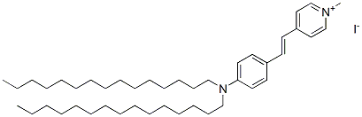 4-(4-Dipentadecylaminostyryl)-N-methylpyridinium iodide Structure,135288-72-1Structure