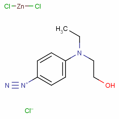 4-Diazo-n-ethyl-n-(2-hydroxyethyl)aniline chloride zinc chloride Structure,13532-96-2Structure