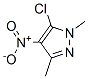 5-Chloro-1,3-dimethyl-4-nitro-1H-pyrazole Structure,13551-73-0Structure