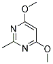 4,6-Dimethoxy-2-methylpyrimidine Structure,13566-48-8Structure