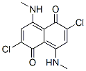 1,5-Naphthalenedione, 2,6-dichloro-4,8-bis(methylamino)-Structure,135790-38-4Structure 1,5-Naphthalenedione, 2,6-dichloro-4,8-bis(methylamino)- Structure,135790-38-4Structure
