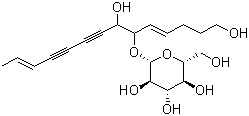 黨參炔苷結(jié)構(gòu)式_136085-37-5結(jié)構(gòu)式