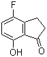 4-Fluoro-7-hydroxy-1-indanone Structure,136191-16-7Structure