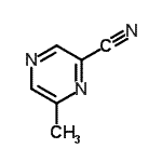 2-Cyano-6-methylpyrazine Structure,136309-04-1Structure