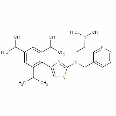 Foropafant Structure,136468-36-5Structure