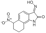 6,7,8,9-Tetrahydro-5-nitro-1h-benz[g]indole-2,3-dione 3-oxime Structure,136623-01-3Structure