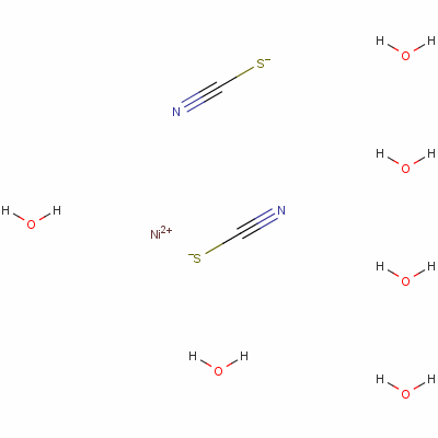 硫氰酸鎳結(jié)構(gòu)式_13689-92-4結(jié)構(gòu)式