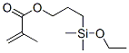 3-Methacryloxypropyldimethylethoxysilane Structure,13731-98-1Structure