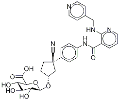 Rac cis-3-hydroxy apatinib 3-o-beta-d-glucuronide Structure,1376331-61-1Structure