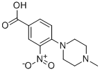 4-(4-Methylpiperazino)-3-nitrobenzenecarboxylic acid Structure,137726-00-2Structure