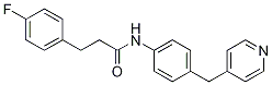 3-(4-Fluorophenyl)-n-(4-(pyridin-4-ylmethyl)phenyl)propanamide Structure,1377961-80-2Structure