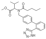 纈沙坦甲酯結構式_137863-17-3結構式