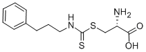 S-[N-(3-Phenylpropyl)thiocarbamoyl]-L-cysteine Structure,137915-13-0Structure