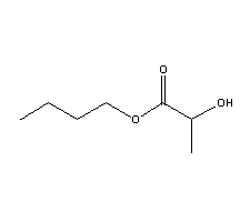 乳酸丁酯結(jié)構(gòu)式_138-22-7結(jié)構(gòu)式