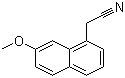 7-Methoxy-1-naphthylacetonitrile Structure,138113-08-3Structure