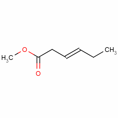 Methyl (e)-hex-3-enoate Structure,13894-61-6Structure