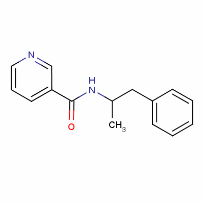 煙酰苯丙胺結(jié)構(gòu)式_139-68-4結(jié)構(gòu)式