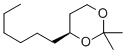 (R)-(+)-4-hexyl-2,2-dimethyl-1,3-dioxane Structure,139008-44-9Structure