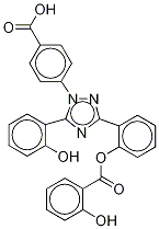 Deferasirox salicyloyl ester Structure,1395346-28-7Structure