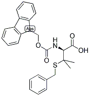 N-[(9h-fluoren-9-ylmethoxy)carbonyl]-3-[(phenylmethyl)thio]-d-valine Structure,139551-73-8Structure