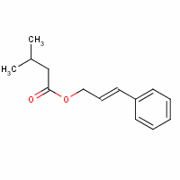 Trans-cinnamyl isovalerate Structure,140-27-2Structure