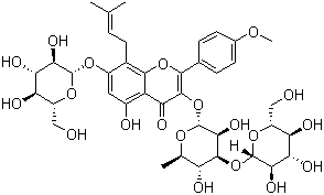 Hexandraside f Structure,140147-77-9Structure