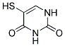 2,4(1H,3h)-pyrimidinedione, 5-mercapto-(9ci) Structure,14020-53-2Structure