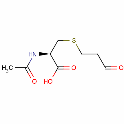 N-acetyl-s-(3-oxopropyl)-l-cysteine Structure,140226-30-8Structure