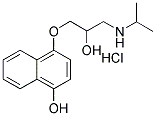 (±)-4-hydroxypropranolol hcl Structure,14133-90-5Structure