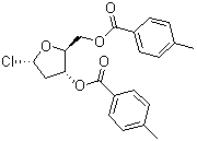 1-Chloro-3,5-di-O-toluoyl-2-deoxy-L-ribofuranose Structure,141846-57-3Structure