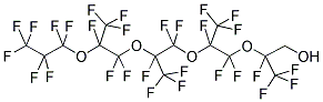 2,3,3,3-Tetrafluoro-2-[1,1,2,3,3,3-hexafluoro-2-[1,1,2,3,3,3-hexafluoro-2-[1,1,2,3,3,3-hexafluoro-2-(1,1,2,2,3,3,3-heptafluoropropoxy)propoxy]propoxy]propoxy]-1-propanol Structure,141977-66-4Structure