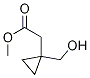 Methyl 1-hydroxymethyl cyclopropane acetate Structure,142148-13-8Structure