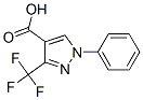 1H-Pyrazole-4-carboxylic acid, 1-phenyl-3-(trifluoromethyl)- Structure,142818-01-7Structure