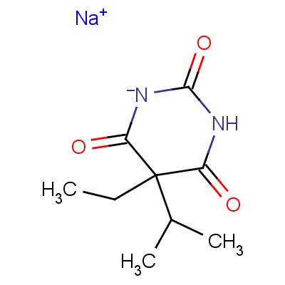 Probarbital Structure,143-82-8Structure